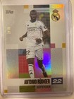 TOPPS REAL MADRID TEAM SET 2024 ANTONIO RUDIGER REAL MADRID PARALLEL 25/99