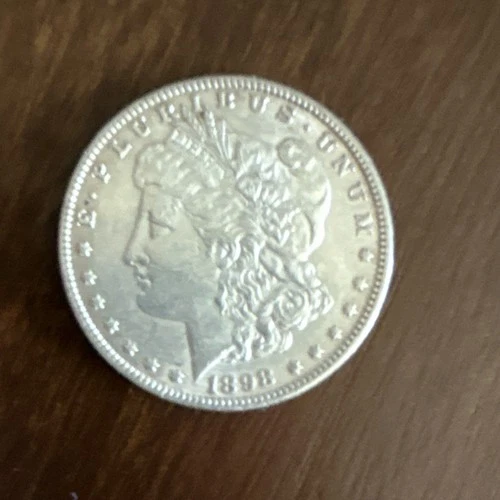1898 Morgan Silver Dollar $1 Coin 0.9 Fineness US Silver Uncertified Ungraded