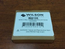 Wilson Electronics 859105 Wideband 2-Way Signal Splitter 600-4000 MHz N-Female