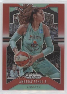 2020 Panini Prizm WNBA Red Prizm 11/275 Amanda Zahui B #88 2o7