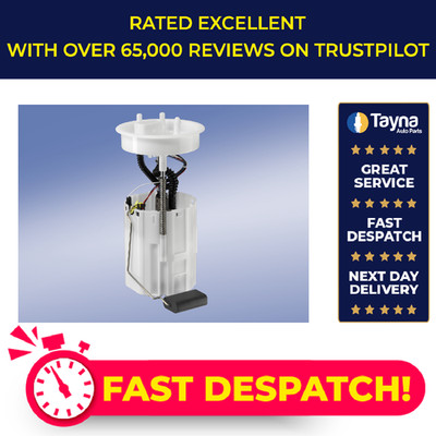 Fuel Pump fits SKODA FABIA 542, 545 1.2 In tank 09 to 14 CGPA Bosch 6R0919051