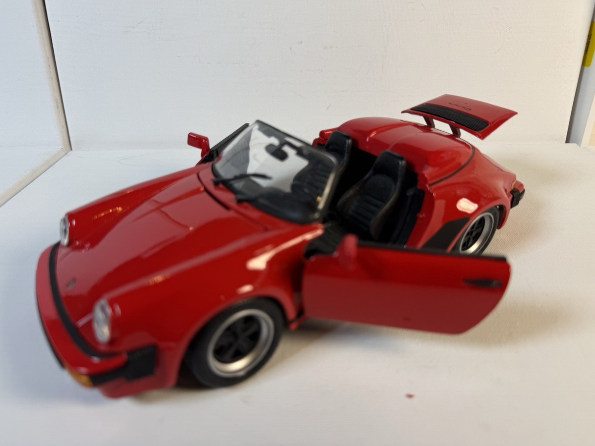 🔥Maisto 1:18 PORSCHE 911 Speedster 1989 RED LOOSE🔥 | eBay