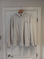 Sweaty Betty Grey Boxy Oversized Hoodie XL 16 Uk Excellent