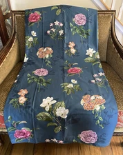 New The Company Store CAMELIA Floral Wrinkle Free Sateen Duvet Cover King