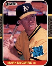 1987 Donruss 46 Mark Mcgwire 1987 Donruss 46 Mark Mcgwire
