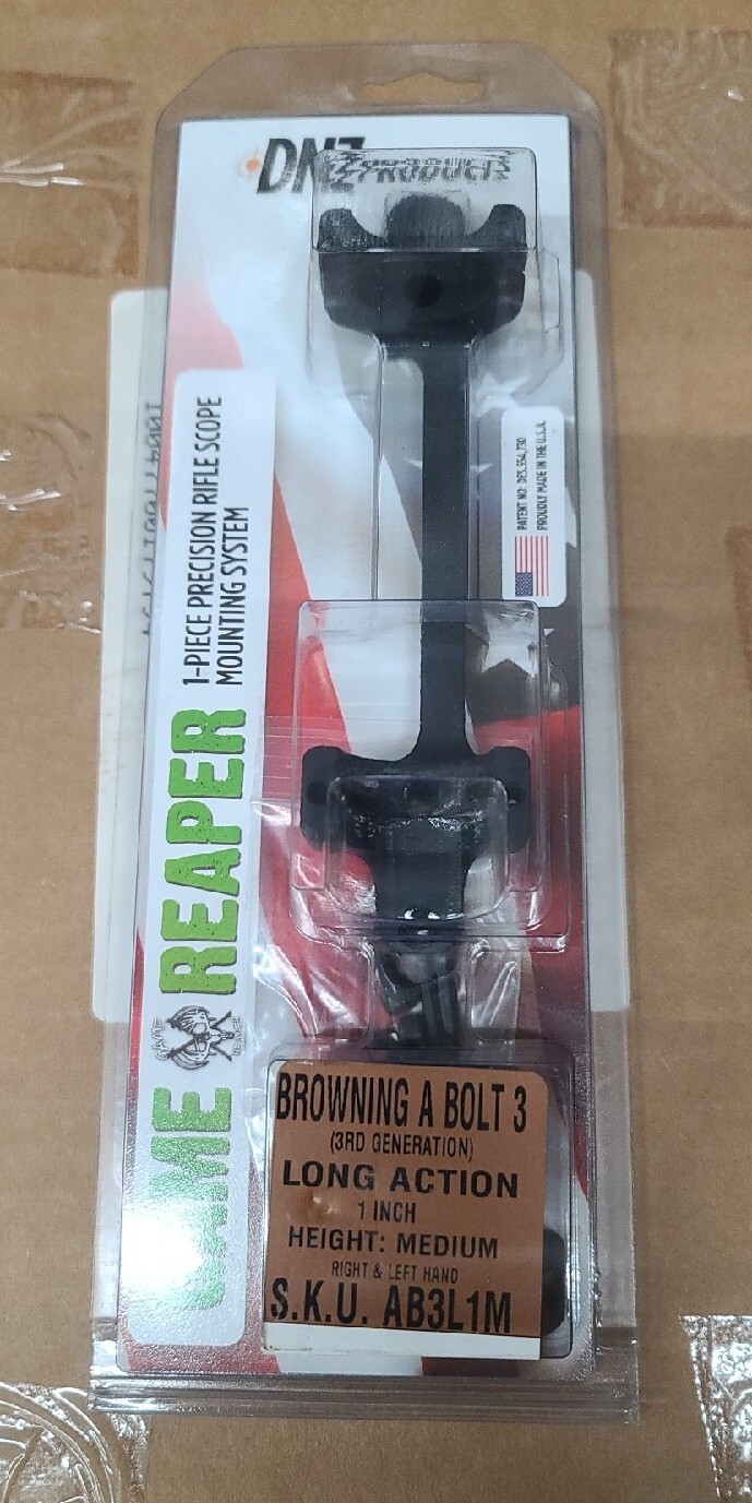 Reaper Scope DNZ Game Reaper Scope Mount Browning A-Bolt 3 LONG ACTION 1