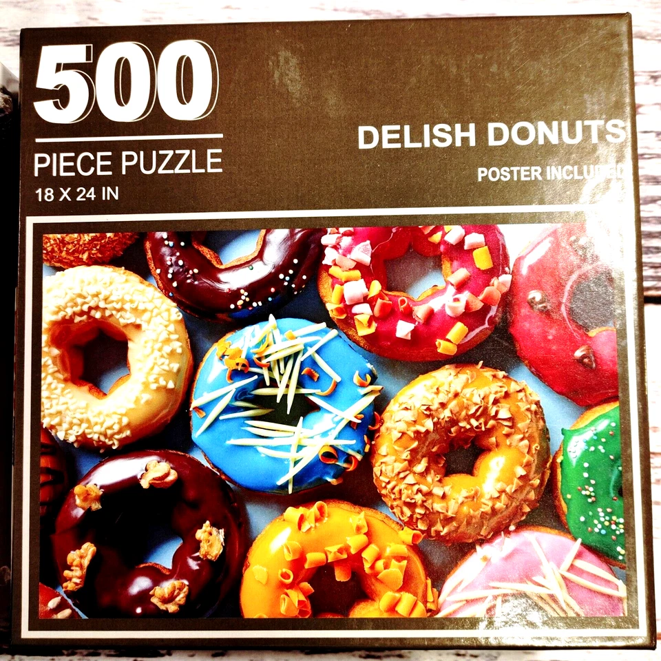 Puzzle lote de 5. 5 X 500 piezas. Clementoni/Ravensburger/Pazzo/Puzzle Works + Foto 4 de 4