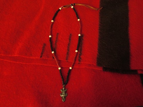Herren Halskette Sammlerstück Original Schmuck Hudson Bay (HB) gestempelt Biber - Bild 3 von 4