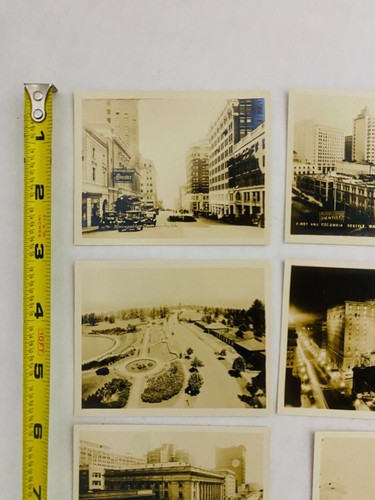 Antique SEATTLE 1900s-Genuine Photographic Views-20 Snapshots-Original Packaging - Picture 23 of 24