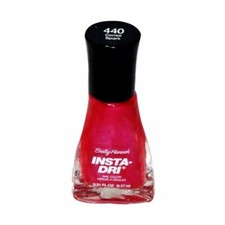 Sally Hansen Insta Dri Nail Polish, Cerise Spark, 440