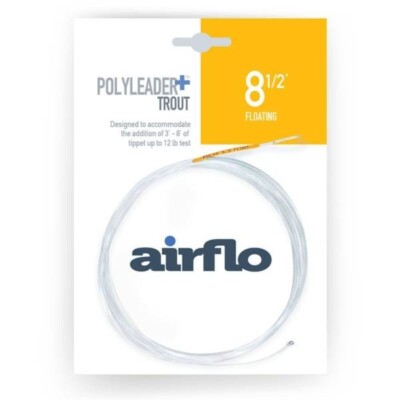 Airflo   Polyleader Plus - Trout * 2026 Stocks * 8.5' OR 6.5' * Polyleaders