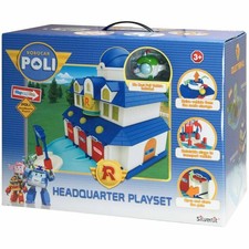 Robocar Poli playset Quartier Generale con personaggio Helly ROC83156 Rocco Gi