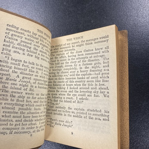 Little Leather Library Vintage Miniature Book Short Stories- Guy DeMaupassant - Bild 3 von 4