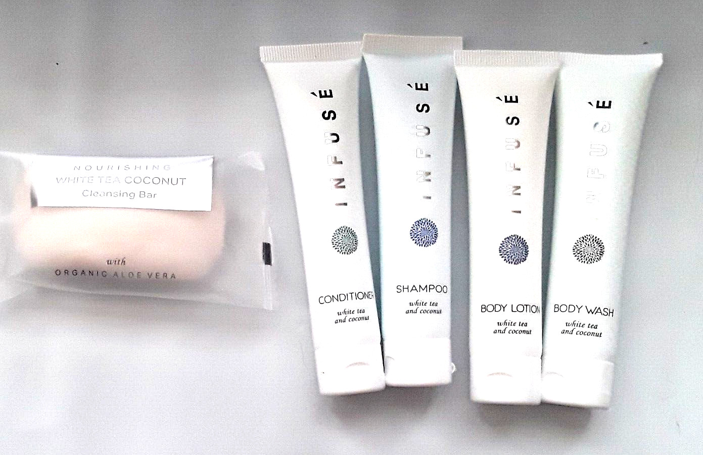 Infusé White Tea & Coconut Shampoo Conditioner , Body Lotion & Body Wash