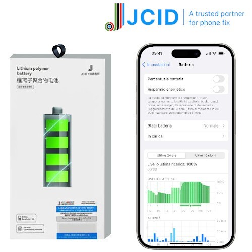 BATTERIA POTENZIATA DIAGNOSTICABILE per APPLE iPhone 12 PRO (GUARDA IL VIDEO)
