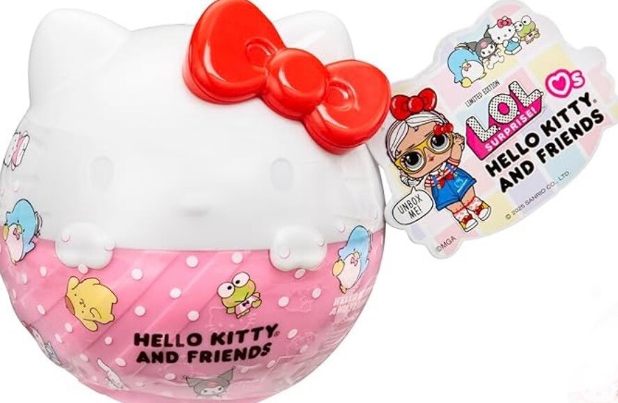 LOL Surprise Loves Hello Kitty And Friends Doll Capsule 1 Ball NEW