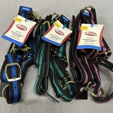 Weaver Padded Adj Chin  Throat Snap Halter Medium Average PICK COLOR 35-7735