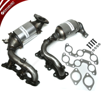 #ad TOYOTA Sienna 3.3L 2004 2006 Manifold Catalytic Converter 2 PIECES FWD $275.99