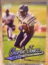 1997 Fleer Ultra Charlie Jones #255 Chargers