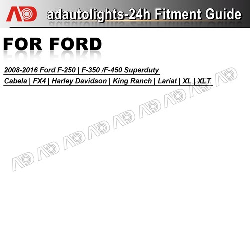 Dual-Row LED Side Mirror Signal Light For 08-16 Ford F250 F350 F450 Super Duty - Picture 7 of 7