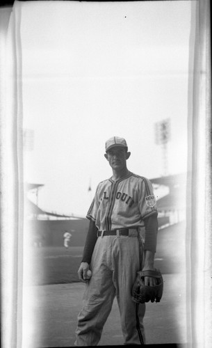 St Louis Browns Acetate Negative Original Estate 1947 Fritz Ostermueller - Afbeelding 2 van 2