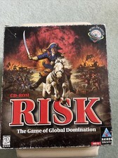 CD-ROM vintage Hasbro Risk The Game of Global Domination /Win95 / 2 CD