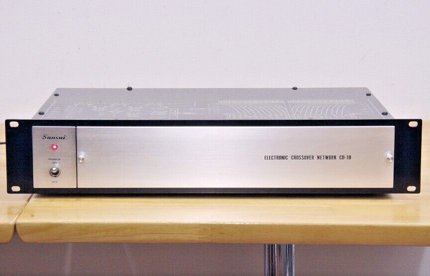 SANSUI CD-10 4Way Electronic Frequency Crossover Dividing SANSUI CD-10 4Way Electronic Frequency Crossover Dividing