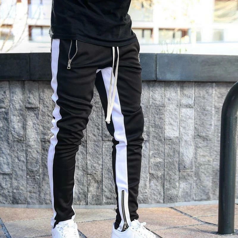 Pantalones Largos Deportivos Para Hombre Ropa De GIMNASIO Chándal De Moda  Casual