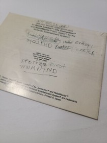 Racket Attack Nintendo NES Authentic Game Cartridge and Instruction Manual READ