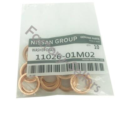 #ad #ad NISSAN OEM drain plug gasket 11026 JA00A 11026 01M02 FREE SHIPPING 10 pack US $9.99