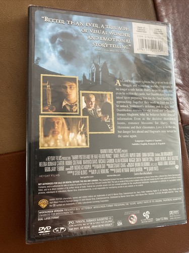 Harry Potter and the Half-Blood Prince (DVD) Brand New- Ships Fast Same Day - Picture 3 of 4