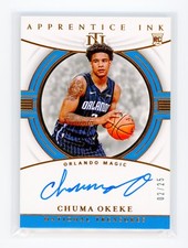Chuma Okeke 2019 Panini National Treasures Apprentice Ink Bronze Auto /25 Magic
