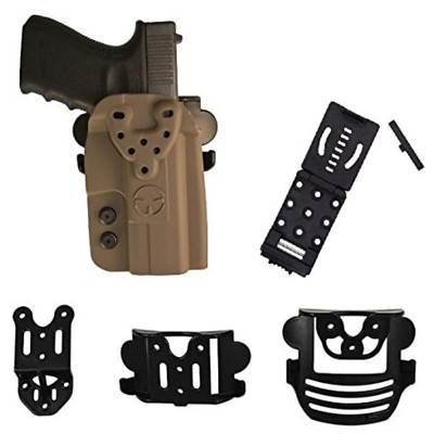 Ultimate Arms Gear Kydex OWB Modular Multi-fit Holster - Size 2-C - Color: FDE