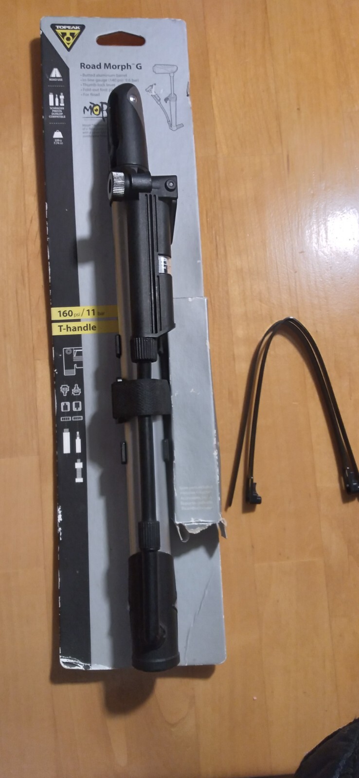 Topeak Road Morph G Bike Pump with Gauge