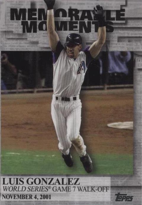 2017 Topps - Luis Gonzalez #MM-21 - 1 of 1