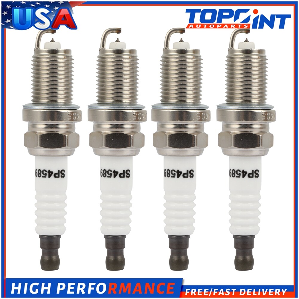 4x Iridium Spark Plugs For 2002-2007 Toyota Highlander Toyota Solara 2.4L L4