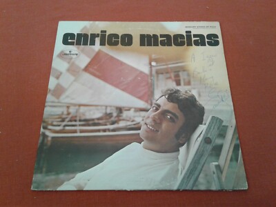 ENRICO MACIAS - LIVE AT THE OLYMPIA, PARIS - LP - PLAY TESTED