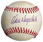 Don Drysdale Autographed Official National League Baseball HOF BAS Dodgers