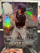 2021 Prizm Draft Picks Jackson Merrill Silver Prizm Power Surge #PS-JM