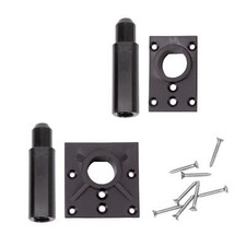 Bi-Fold Door Shoot Bolt Cone & Guide Kit Pair For 10mm Rods for A1 Systems Debar