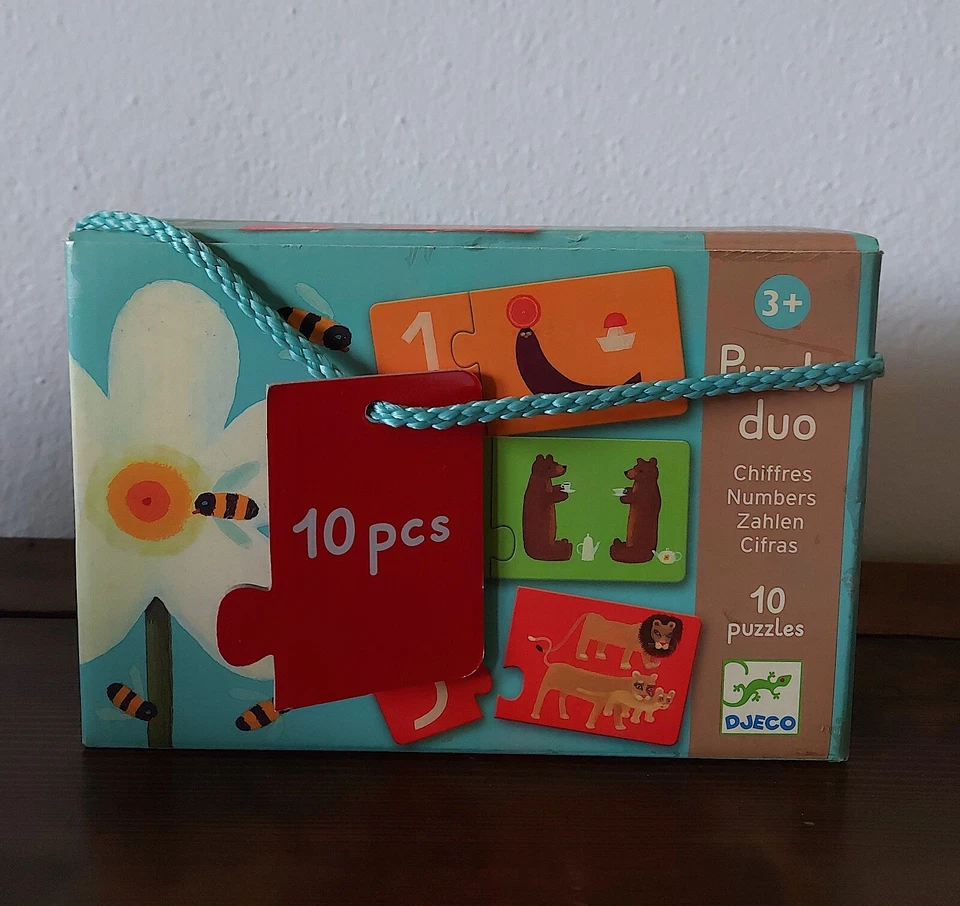 DJECO PUZZLE DUO ANIMALI - GIOCHI BAMBINI SPLENDIDO - Immagine 2 di 4