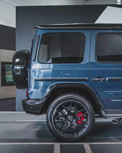 Spare Tire Ring Cover Black For Mercedes Benz G Class W463 W464 G63 G550 G500 - Picture 8 of 8