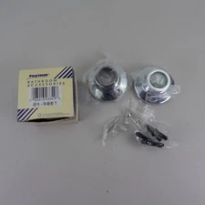 Heavy-Duty Shower Rod Flanges Chrome - Taymor Bathroom Accessories 01-9661