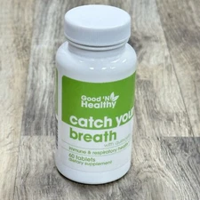 Good' N Healthy Quercetin Catch Your Breath - 60 Tablets - Exp 03/2025 - New