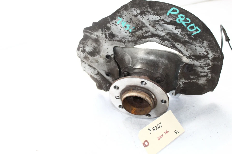 2002-2005 BMW E65 745i 745Li FRONT LEFT DRIVER SIDE SPINDLE KNUCKLE HUB P8207 - Image 2 of 4
