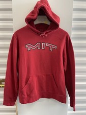 VTG 80S 90S Y2K M.I.T. MASSACHUSETTS INSTITUTE OF TECHNOLOGY FANATICS HOODIE M