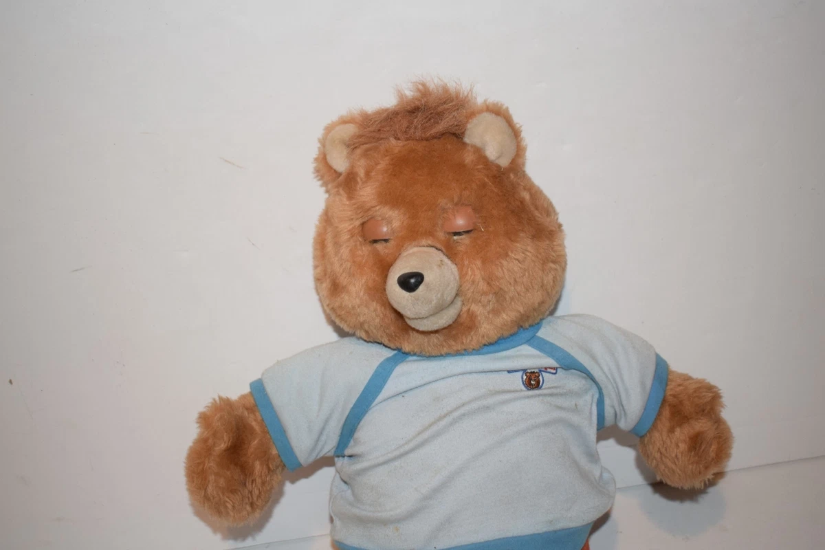 Teddy Ruxpin Doll 1985 Vintage Worlds Of Wonder HJV61