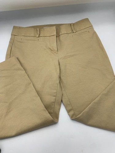 Lot of 2 Pair Pants Black Khaki Size 6 Women Ann Taylor Anne Klein Cropped Dress - Picture 11 of 12