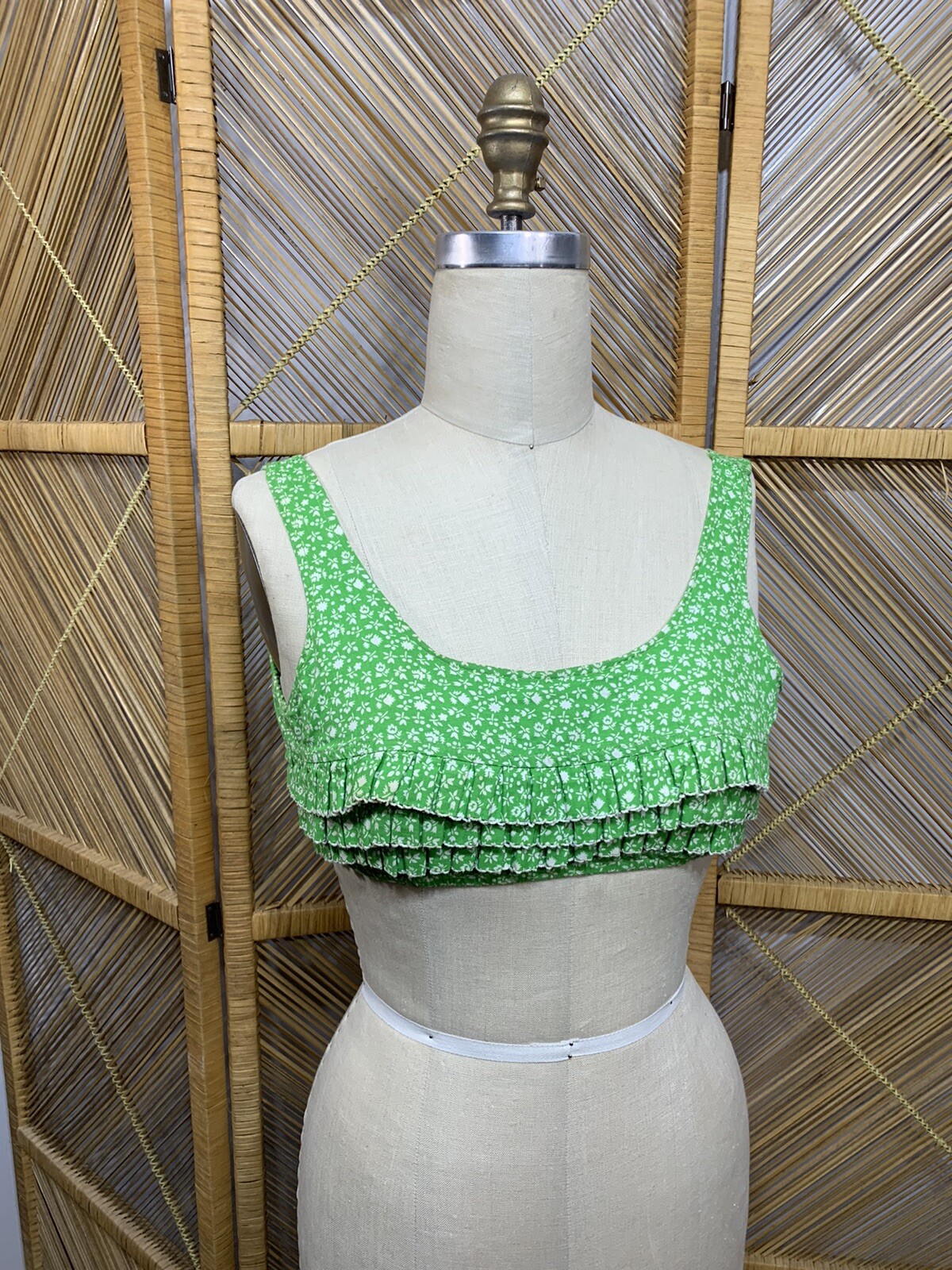 vintage bikini top 1950s Gem