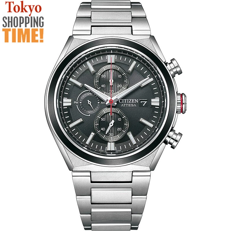 Citizen Attesa CA0836 68E Eco Drive Titanium Solar Chronograph Men
